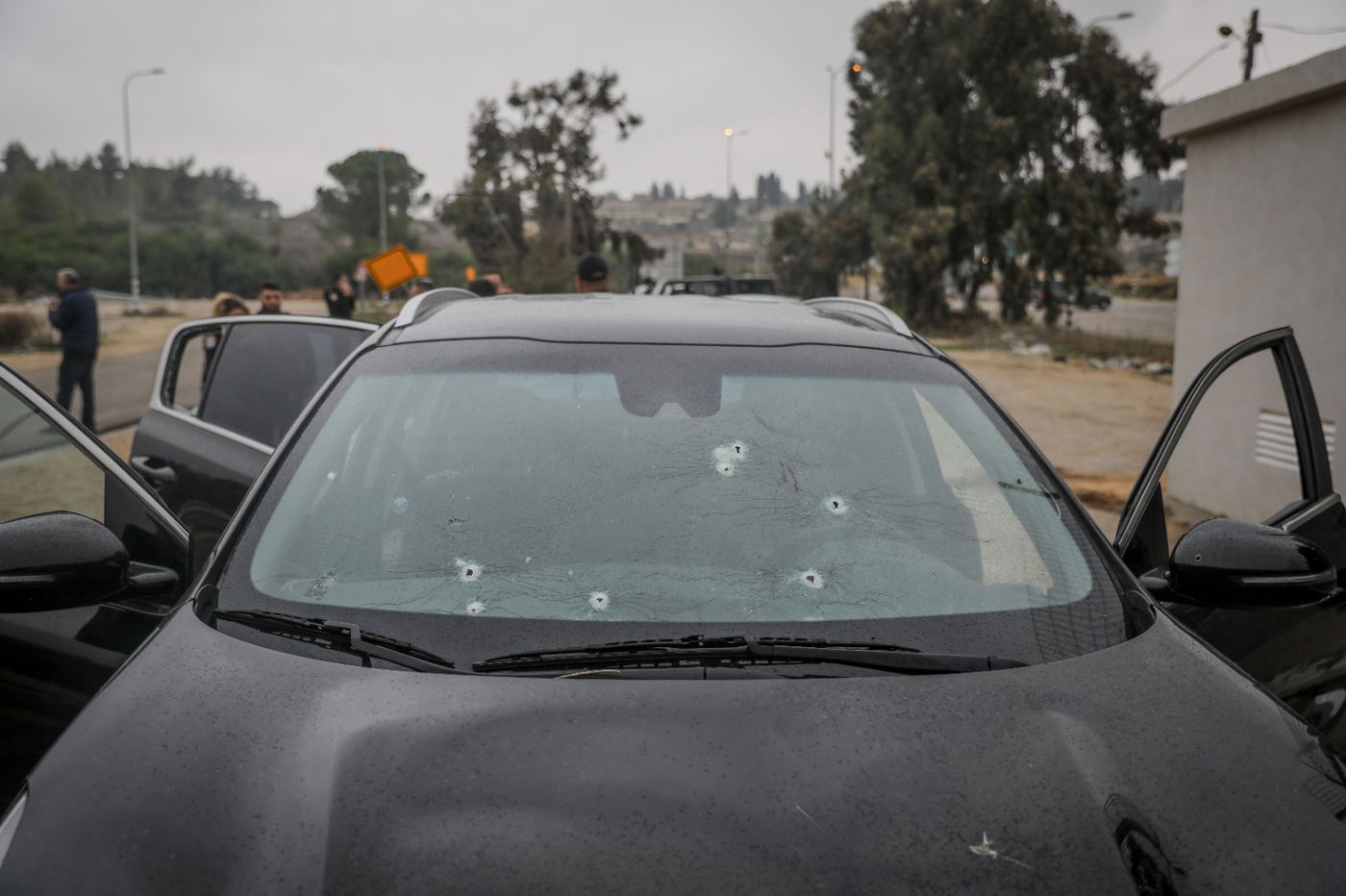 צפו בזירת חיסול המחבל מפיגוע הדריסה  סמוך לכוכב יעקב