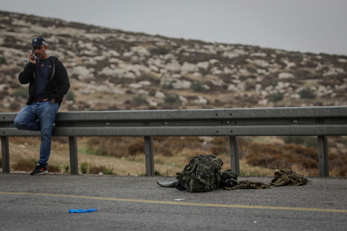 צפו בזירת חיסול המחבל מפיגוע הדריסה  סמוך לכוכב יעקב