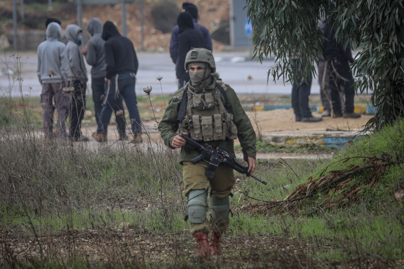 צפו בזירת חיסול המחבל מפיגוע הדריסה  סמוך לכוכב יעקב