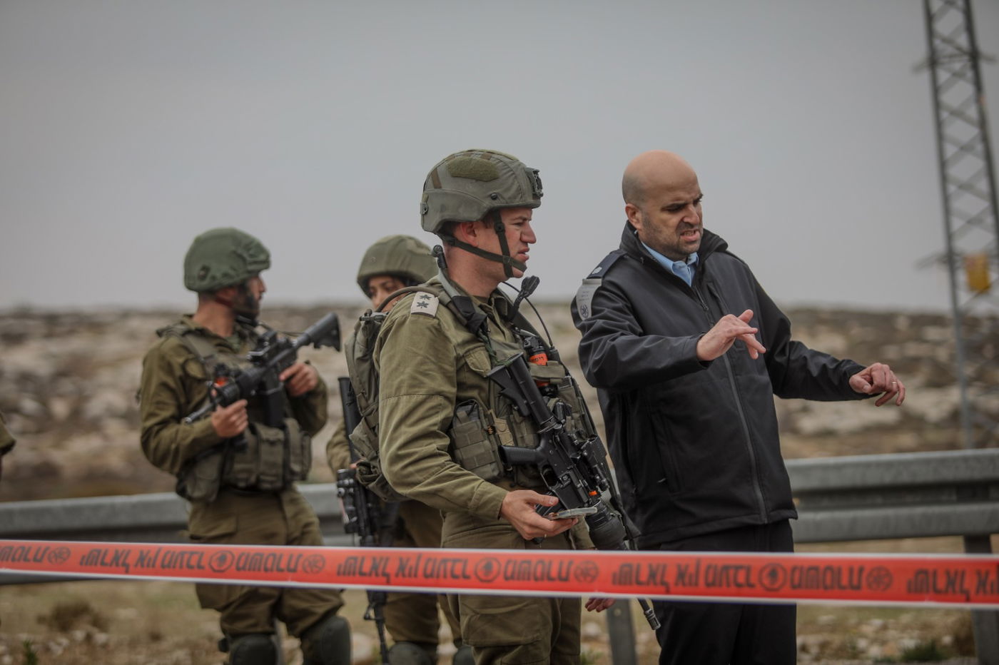 צפו בזירת חיסול המחבל מפיגוע הדריסה  סמוך לכוכב יעקב