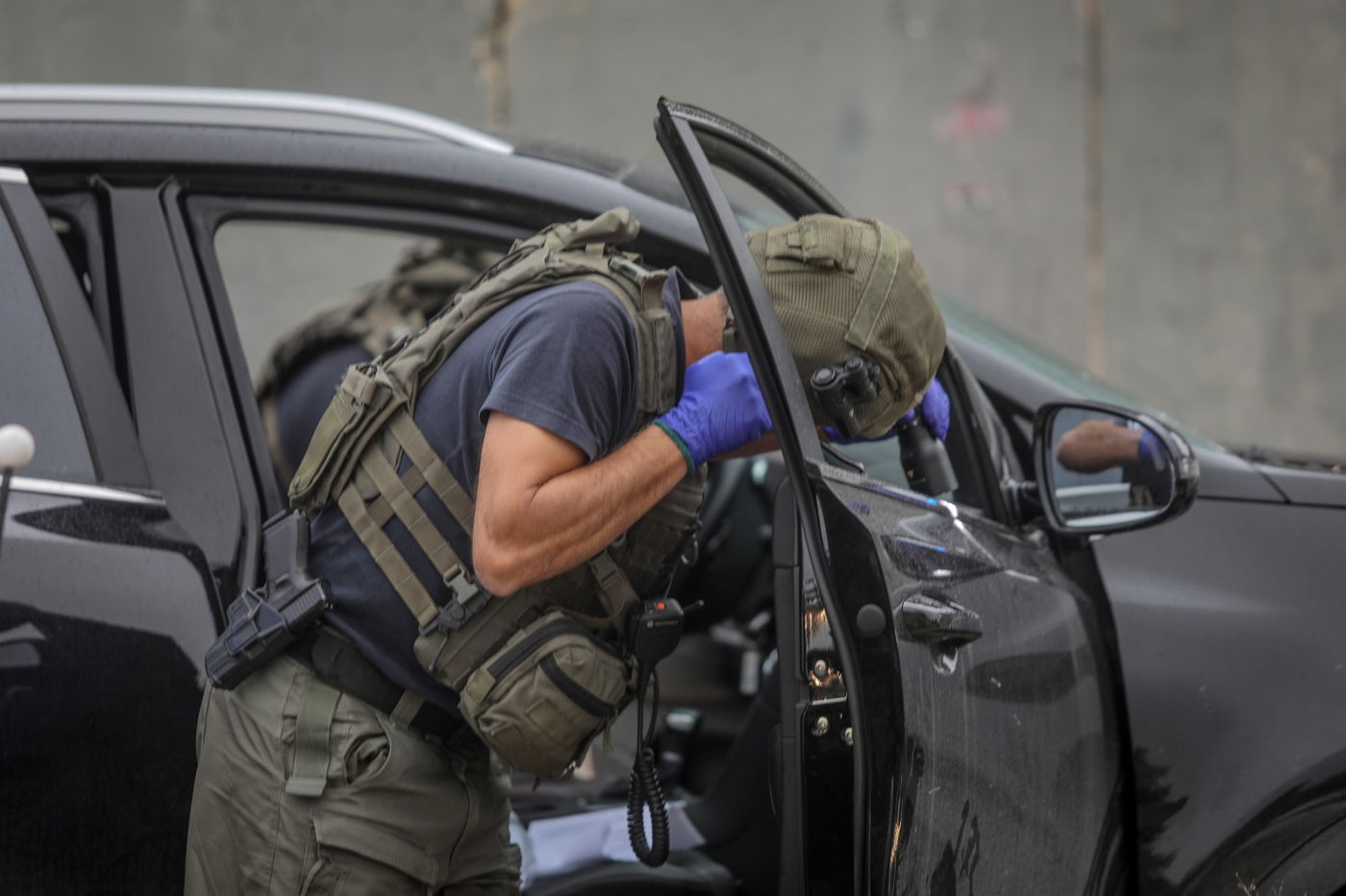 צפו בזירת חיסול המחבל מפיגוע הדריסה  סמוך לכוכב יעקב