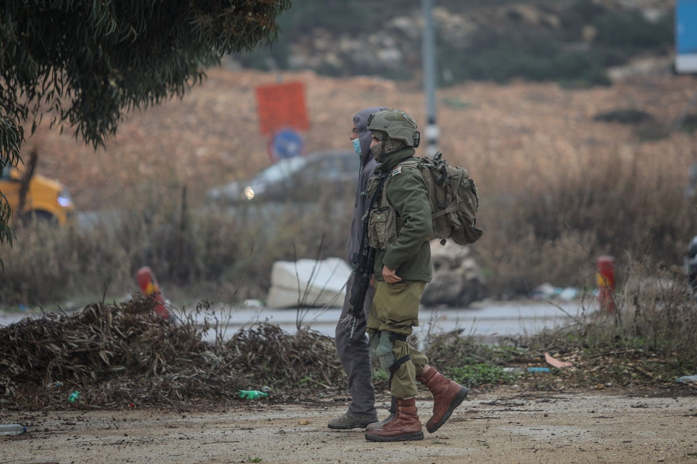 צפו בזירת חיסול המחבל מפיגוע הדריסה  סמוך לכוכב יעקב