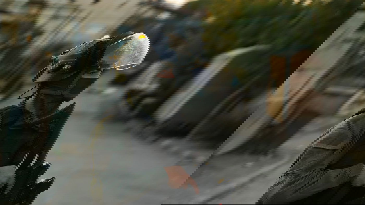 עשרות פלסטינים התפרעו באזור קבר רחל; לוחם מג"ב נפצע קל