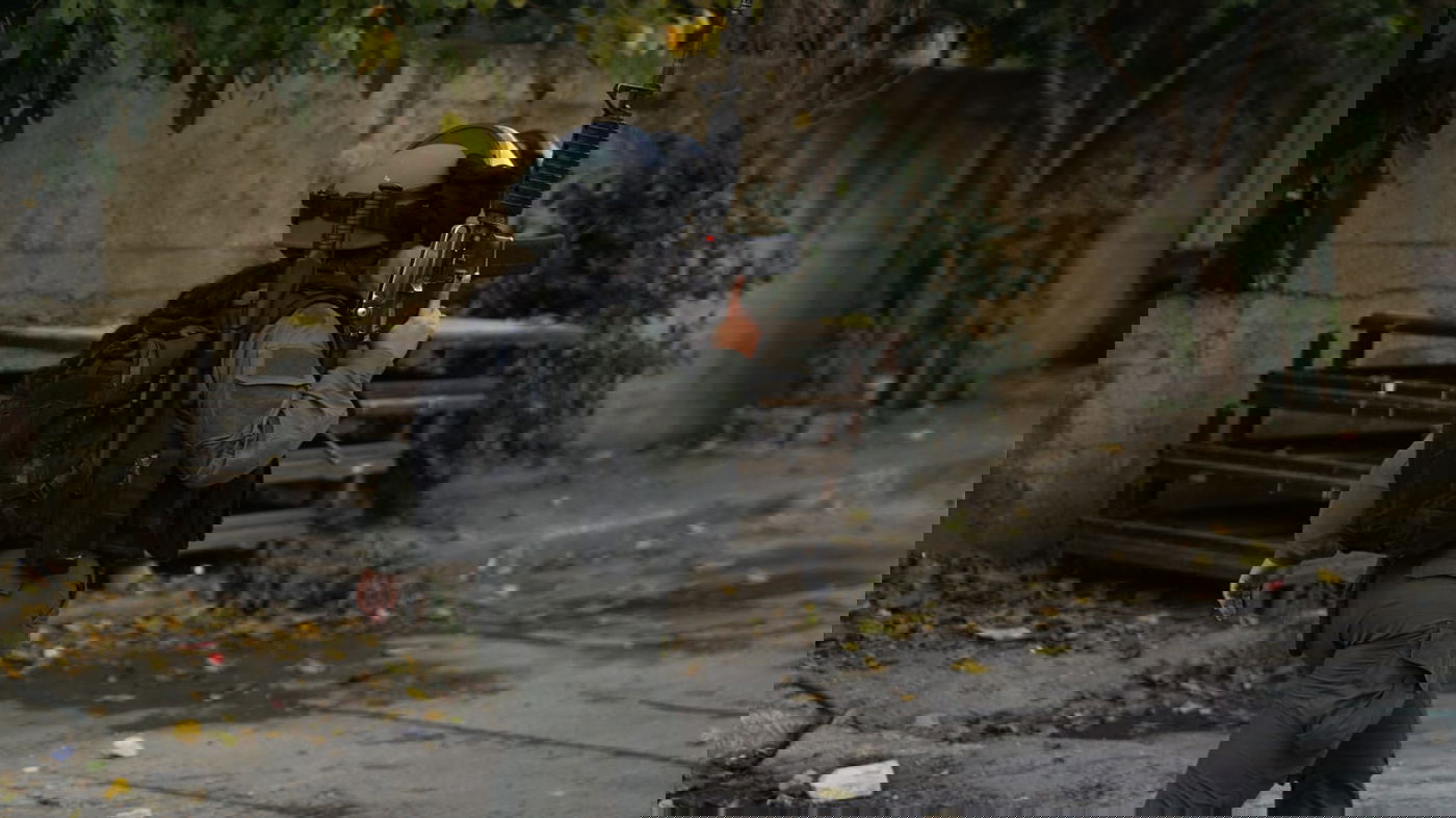 עשרות פלסטינים התפרעו באזור קבר רחל; לוחם מג"ב נפצע קל