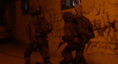 כוחות צה"ל בגנין, הלילה