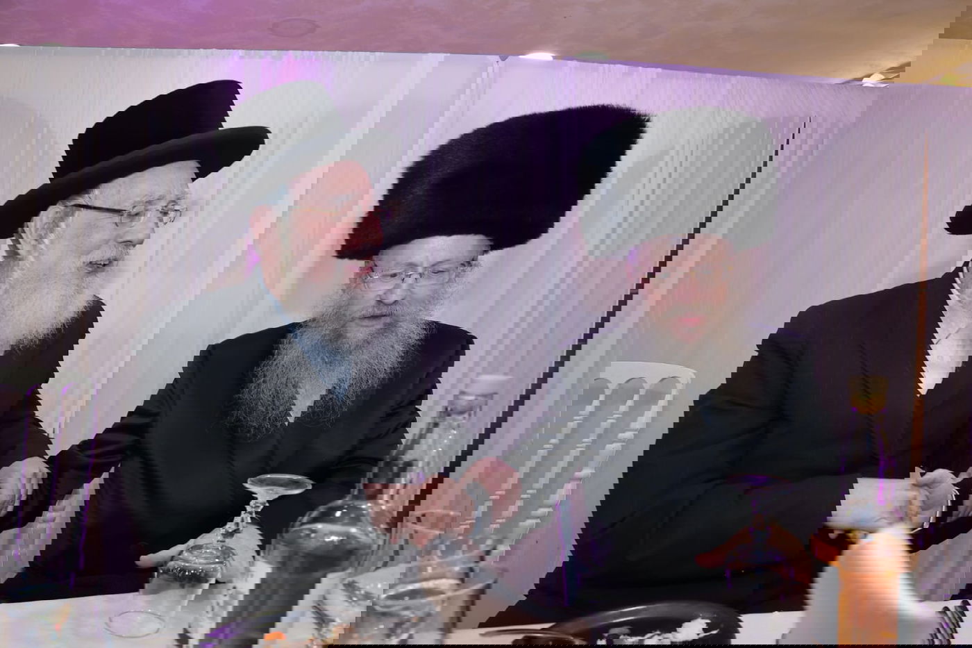 בהשתתפות המונים: שמחת החתונה לבתו של יו"ר ועד הישיבות הגרח"א קאופמן