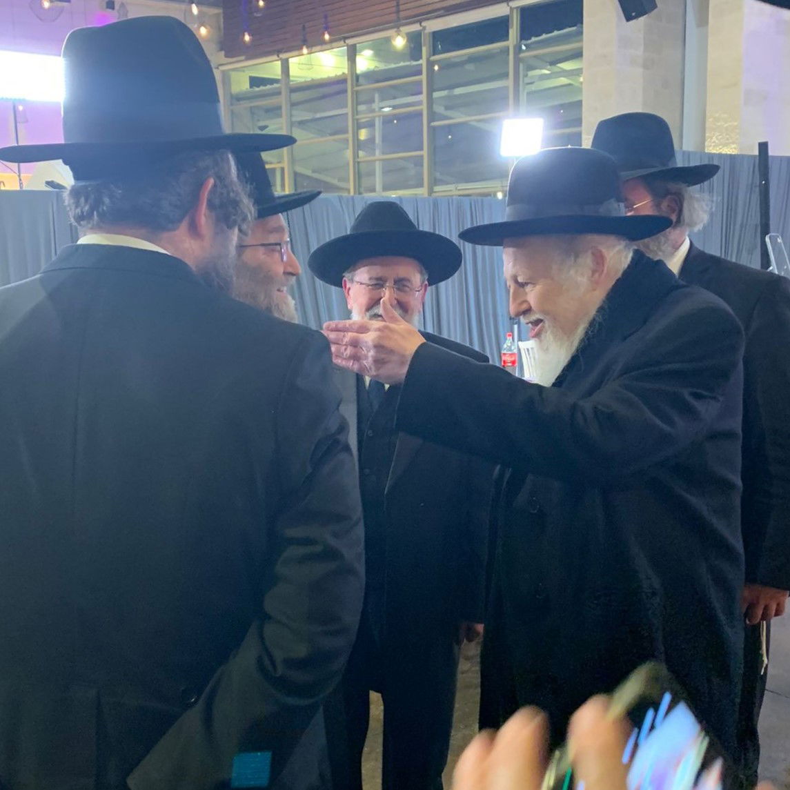 הגרא"י סולובייצ'יק עם גפני, הערב