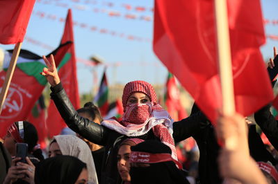 ארגון הטרור הפלסטיני חגג ברצועת עזה 55 שנה להיווסדו