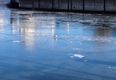 נהר קפוא. אילוסטרציה