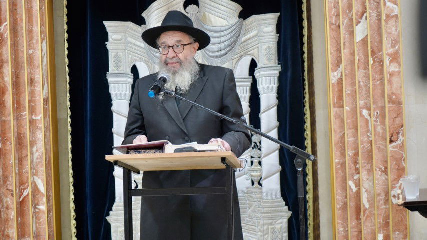 ה'חוזר' הסעיר את הישיבה בכפר חב"ד בשיעור כללי • תיעוד