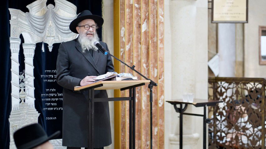 ה'חוזר' הסעיר את הישיבה בכפר חב"ד בשיעור כללי • תיעוד