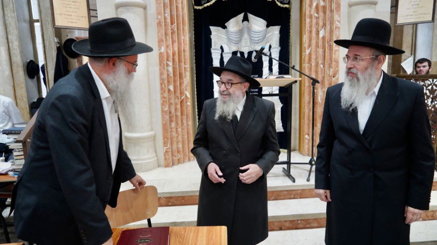 ה'חוזר' הסעיר את הישיבה בכפר חב"ד בשיעור כללי • תיעוד