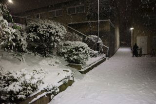 ילדים מתו ומטוסים קפאו: תיעוד מגל הקור שהגיע לממלכה