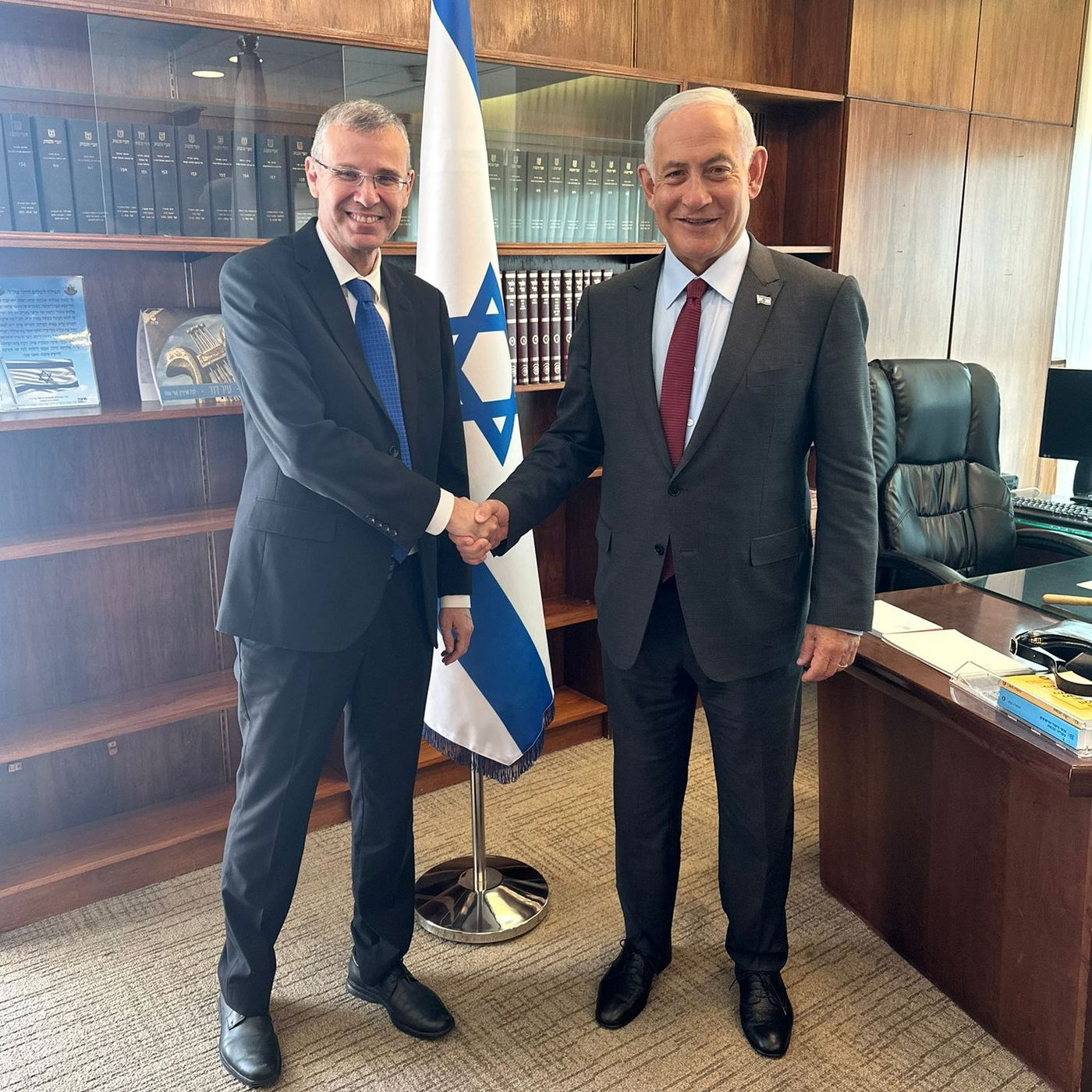 נתניהו ולוין, לאחר המינוי