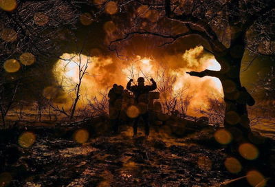 תיעוד ממתקפה אוקראינית היום על באחמוט