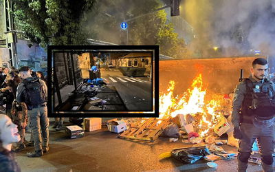 ההפגנה ביום חמישי בירושלים | בריבוע: היכן שנפגעה האישה