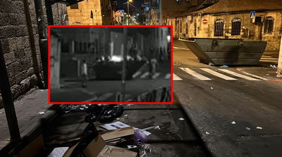 בלעדי | מדרדרים ונמלטים: תיעוד מרגעי פגיעת הפח בחרדית שנפצעה קשה