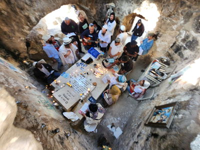 האווירה בקבר מתתיהו, חנוכה תשפ"ג