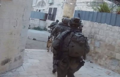 חיילי צה"ל בשכם. אילוסטרציה