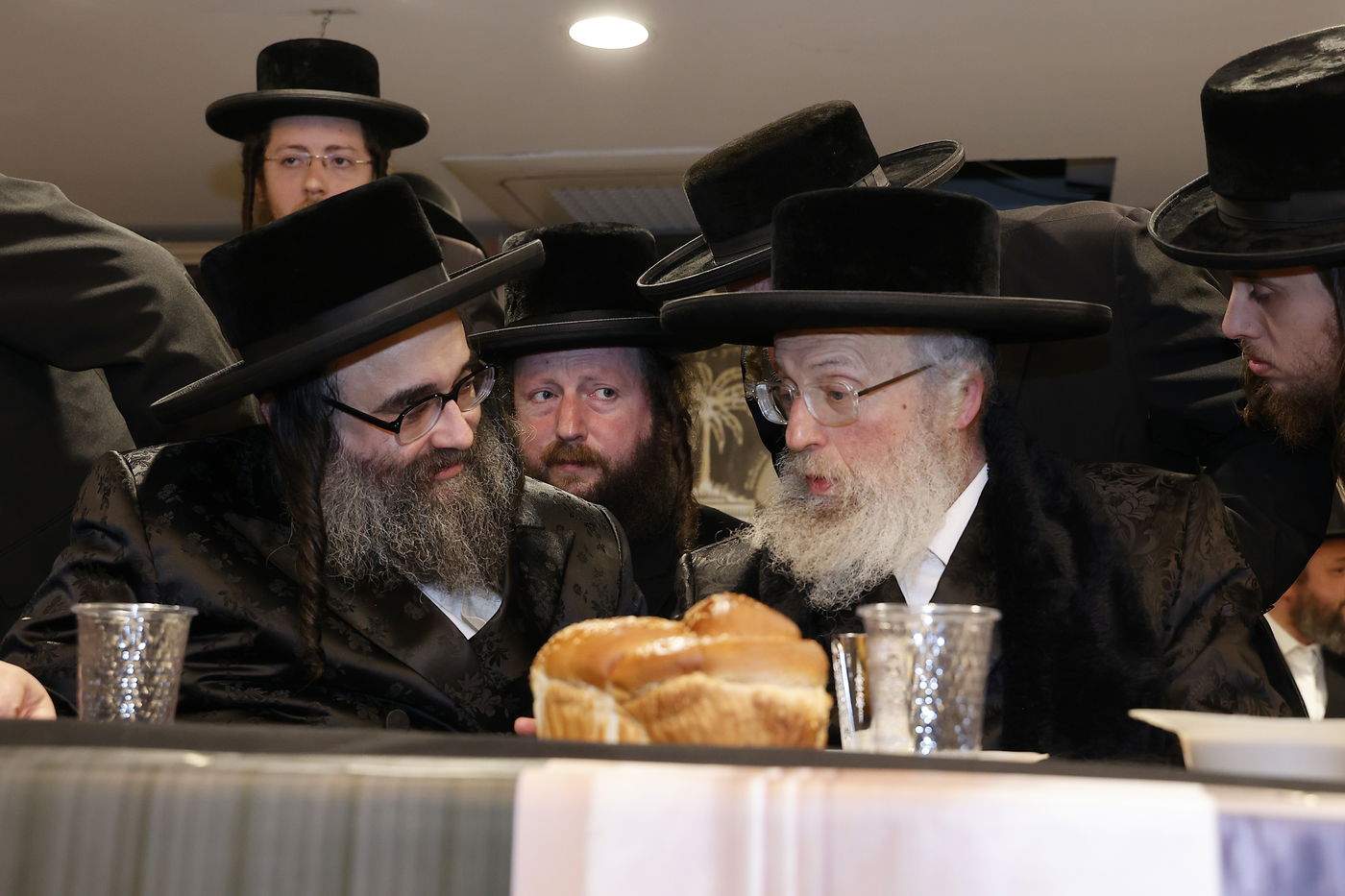 בראשות האב"ד: בסאטמר הניחו אבן פינה לבית ספר חדש