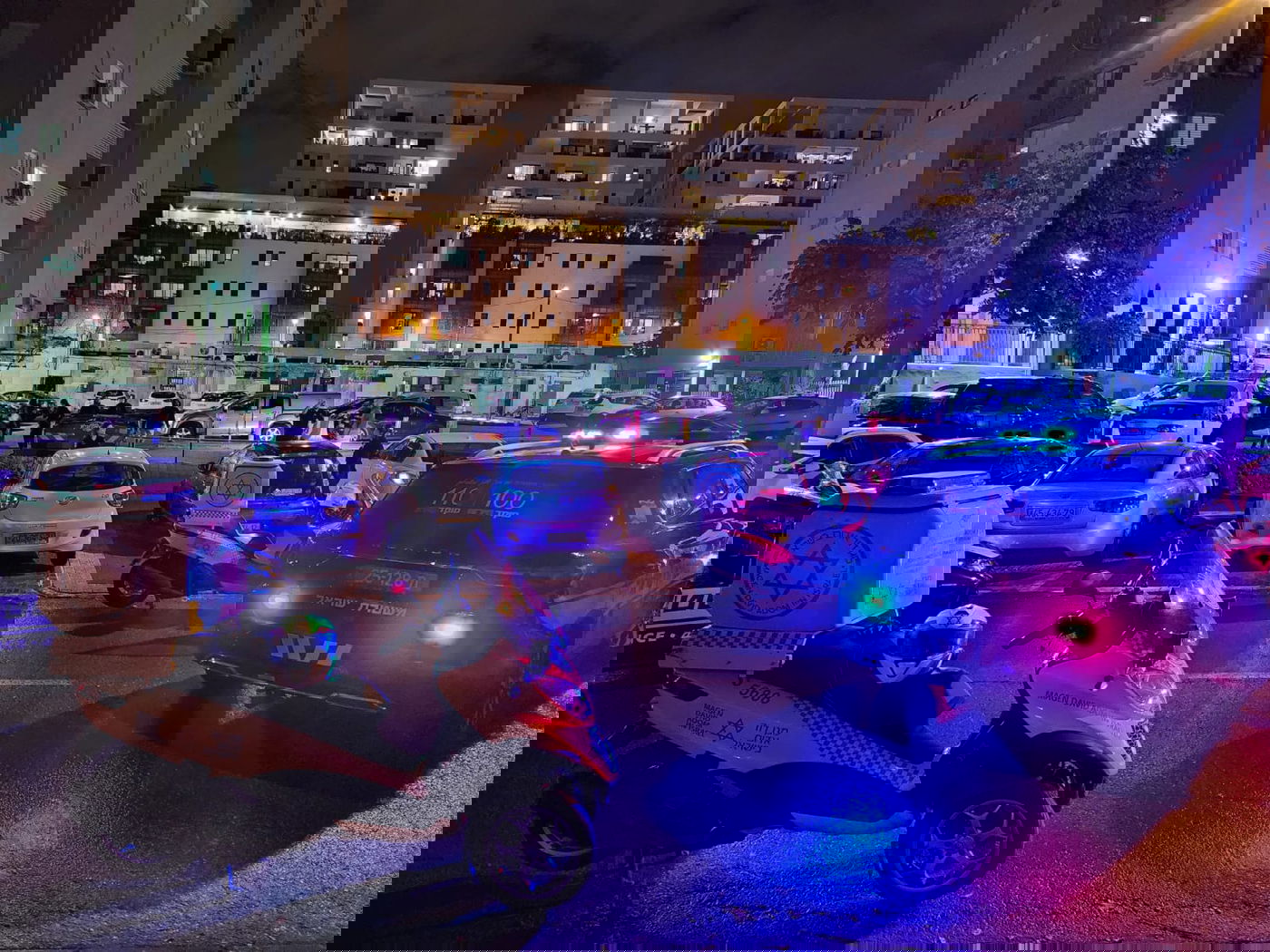 זירת הירי ביפו, הערב