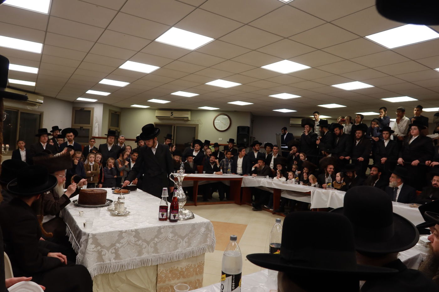 הדלקת נר חנוכה ויום ההצלה בקרעטשניף קרית גת