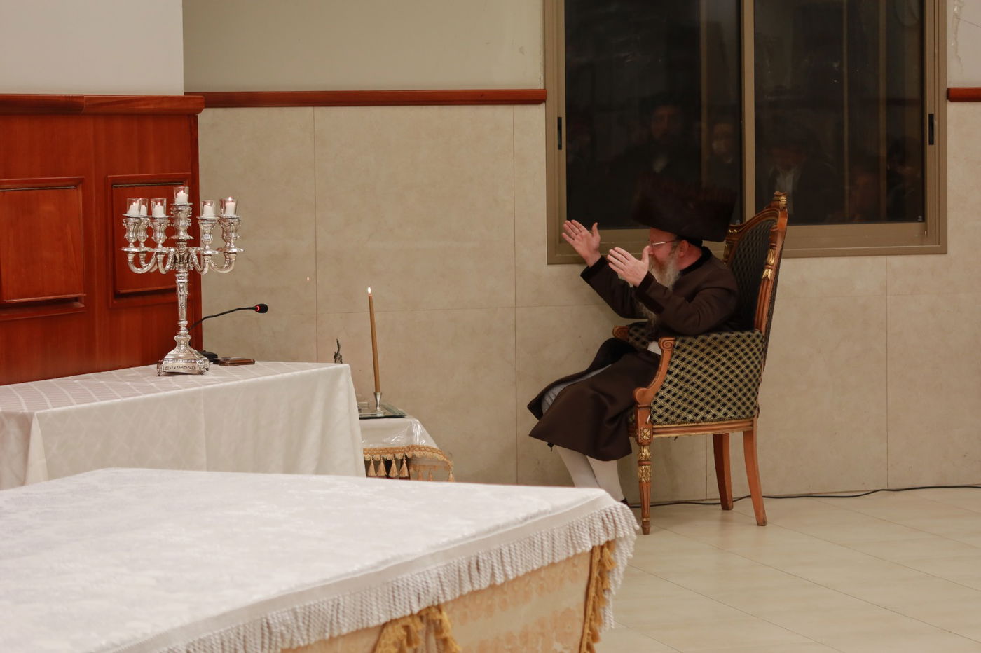 הדלקת נר חנוכה ויום ההצלה בקרעטשניף קרית גת