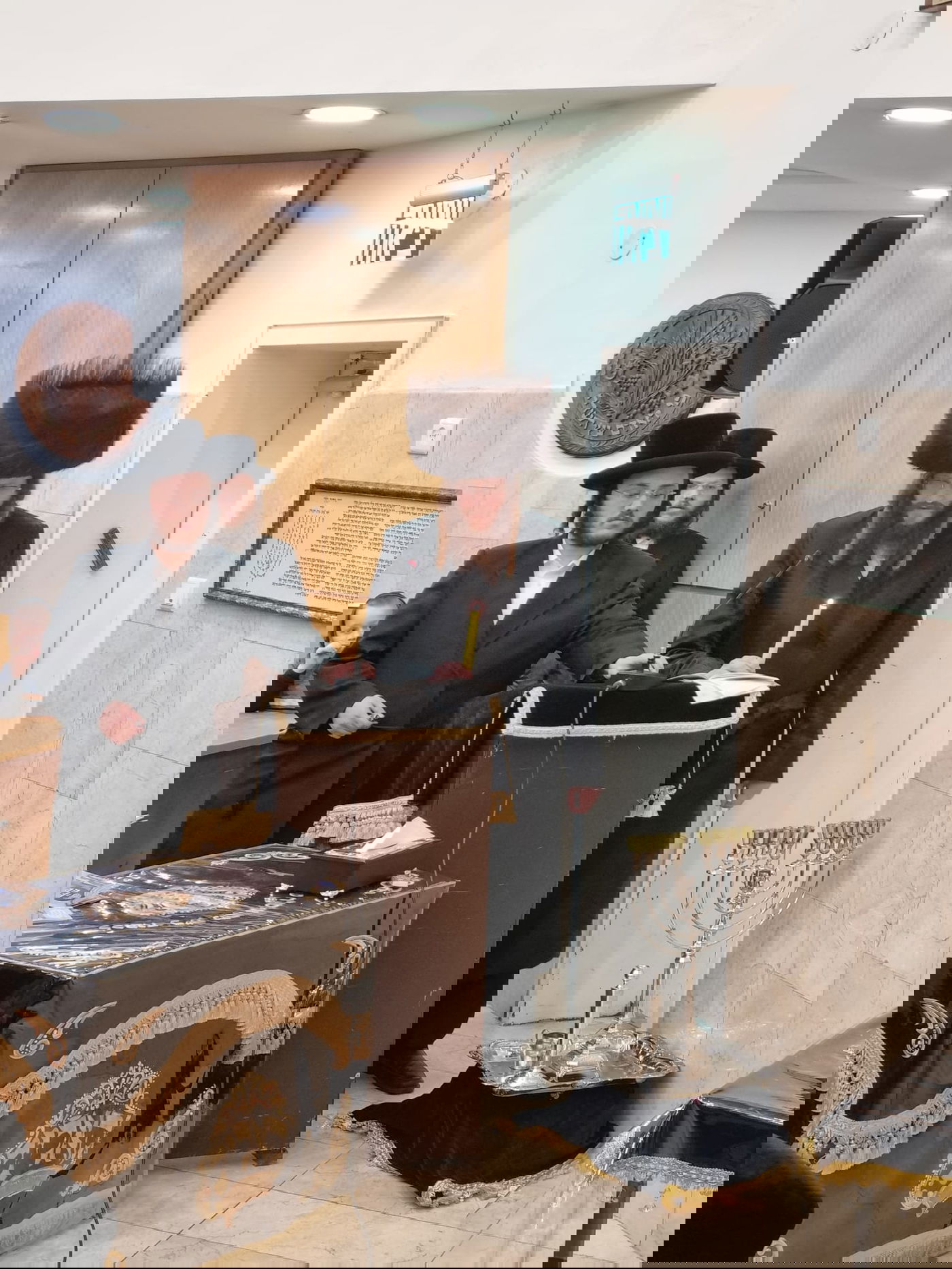 הדלקת נר שמיני של חנוכה בחסידות קאליב