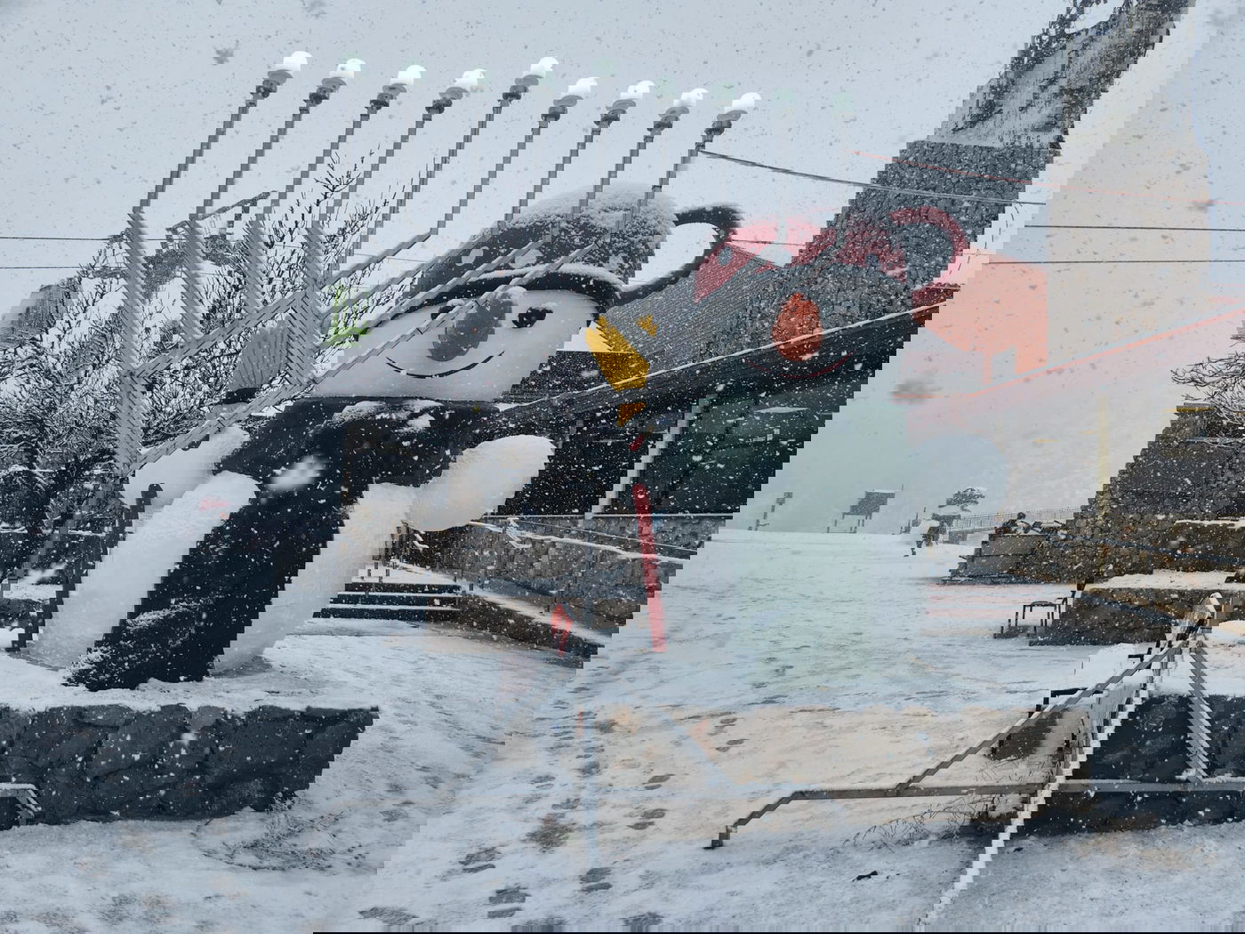 שיטפון בנחל אוג, הבריכות שהתמלאו והשלג בחרמון | תיעודים