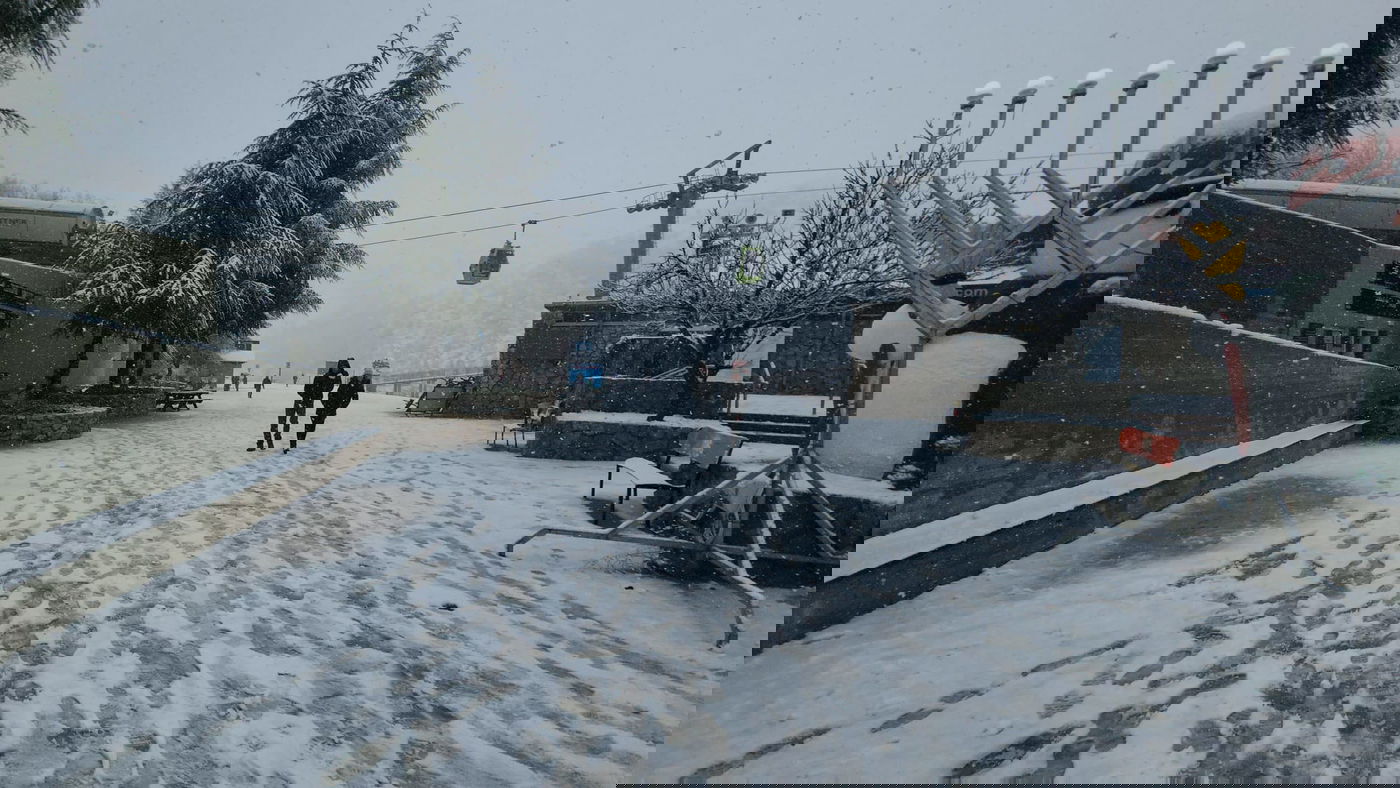 שיטפון בנחל אוג, הבריכות שהתמלאו והשלג בחרמון | תיעודים