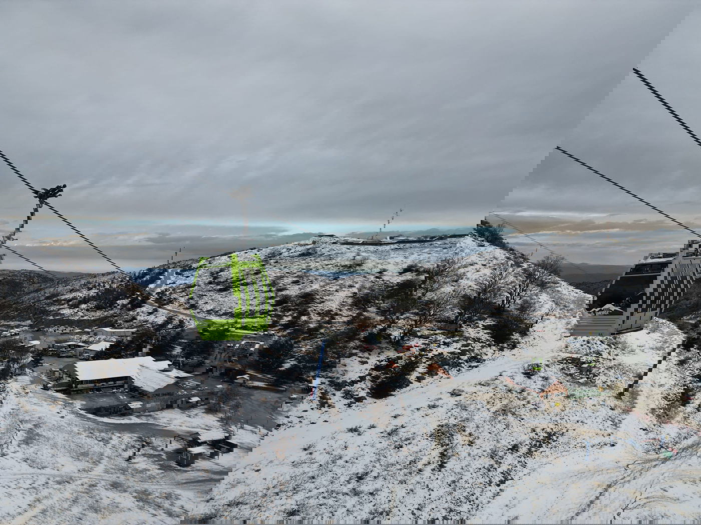 שיטפון בנחל אוג, הבריכות שהתמלאו והשלג בחרמון | תיעודים