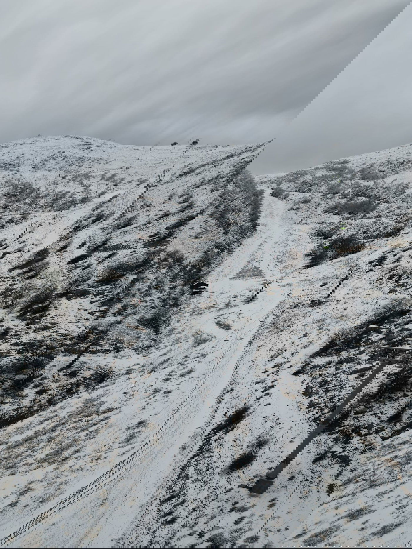 שיטפון בנחל אוג, הבריכות שהתמלאו והשלג בחרמון | תיעודים