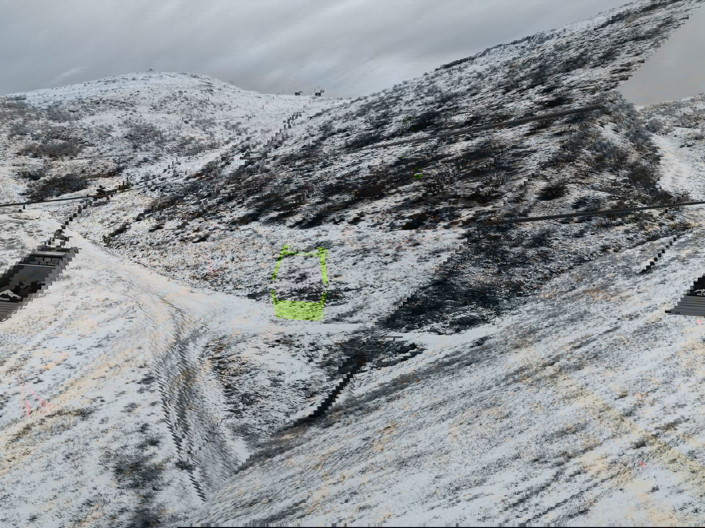 שיטפון בנחל אוג, הבריכות שהתמלאו והשלג בחרמון | תיעודים