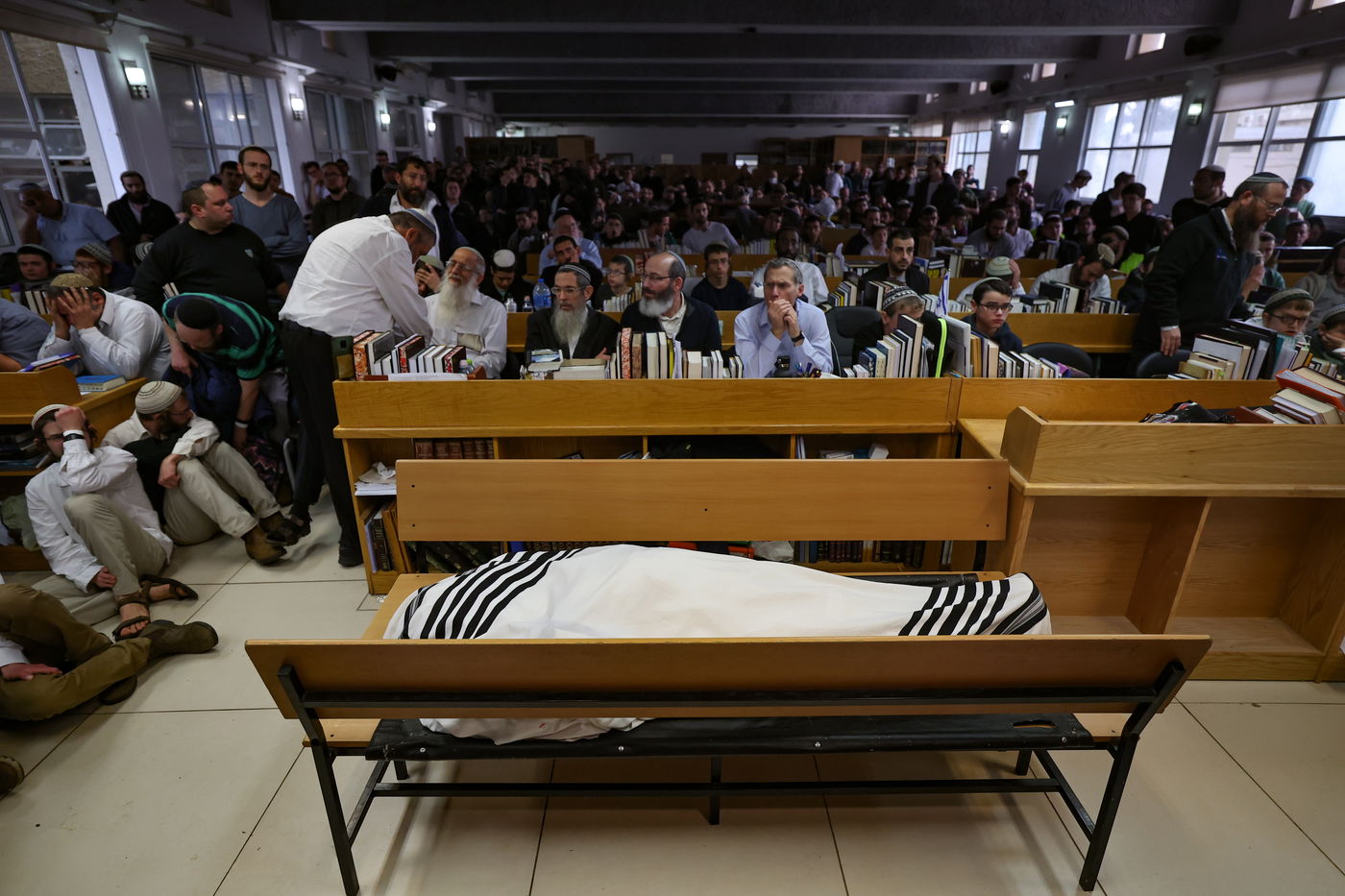 שידור חוזר • מסע הלוויה של זקן רבני הציונות הדתית הרב חיים דרוקמן זצ"ל