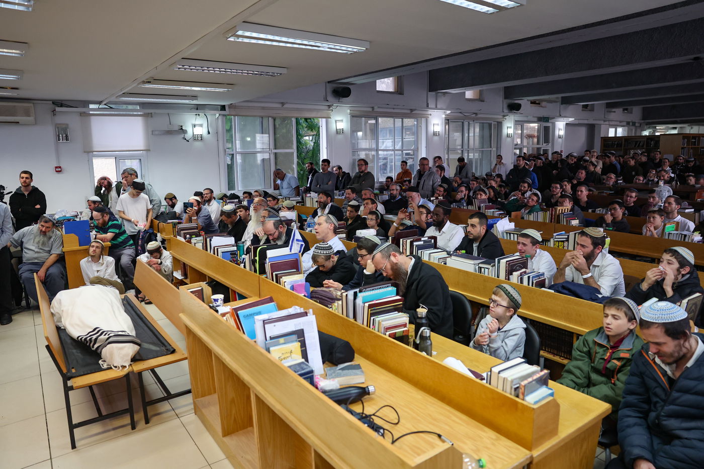 שידור חוזר • מסע הלוויה של זקן רבני הציונות הדתית הרב חיים דרוקמן זצ"ל