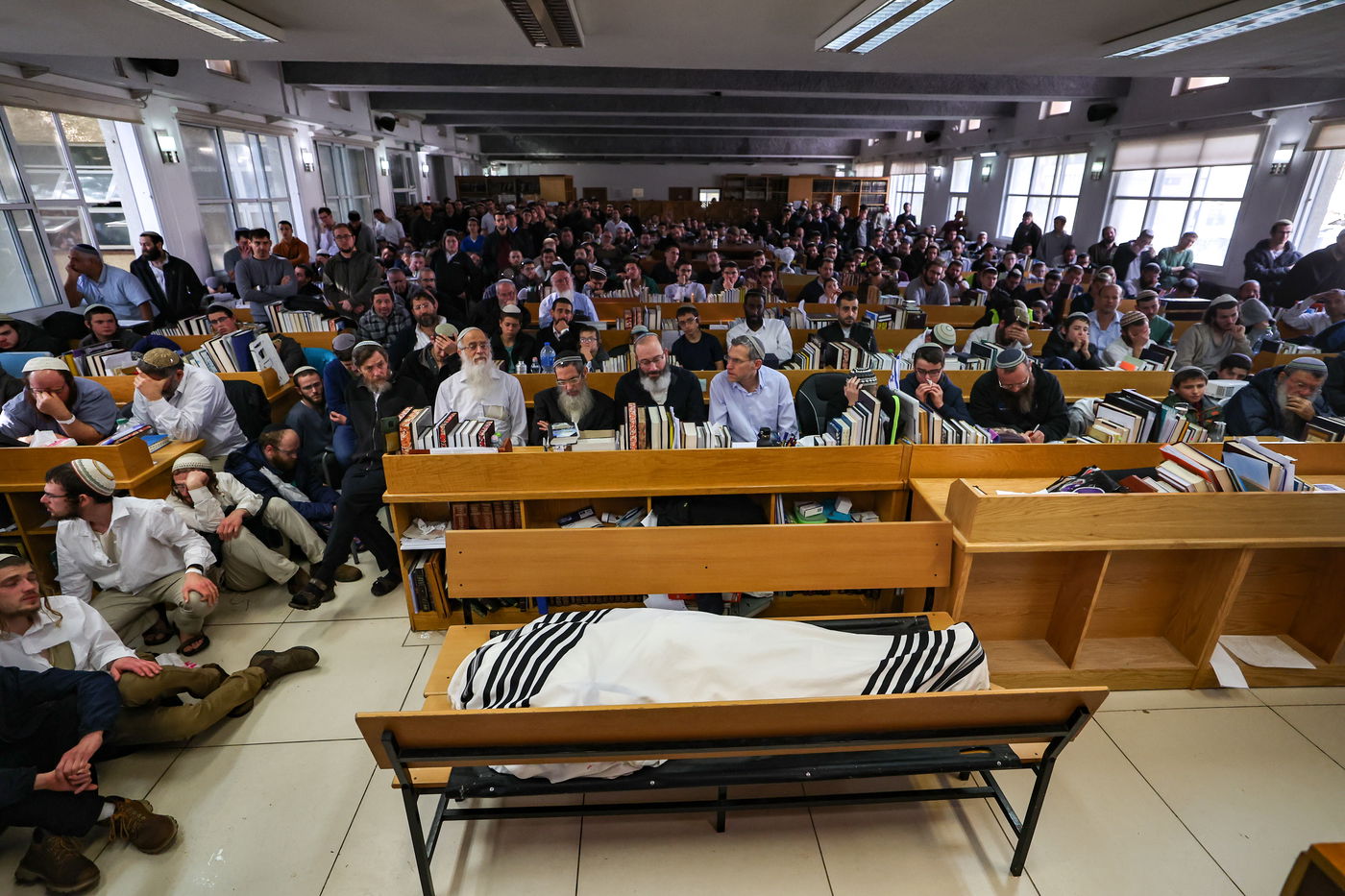 שידור חוזר • מסע הלוויה של זקן רבני הציונות הדתית הרב חיים דרוקמן זצ"ל