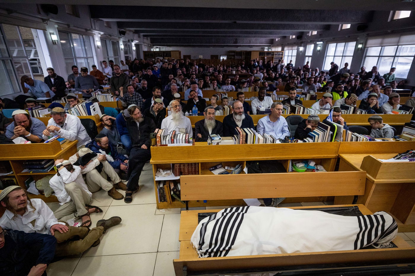 שידור חוזר • מסע הלוויה של זקן רבני הציונות הדתית הרב חיים דרוקמן זצ"ל