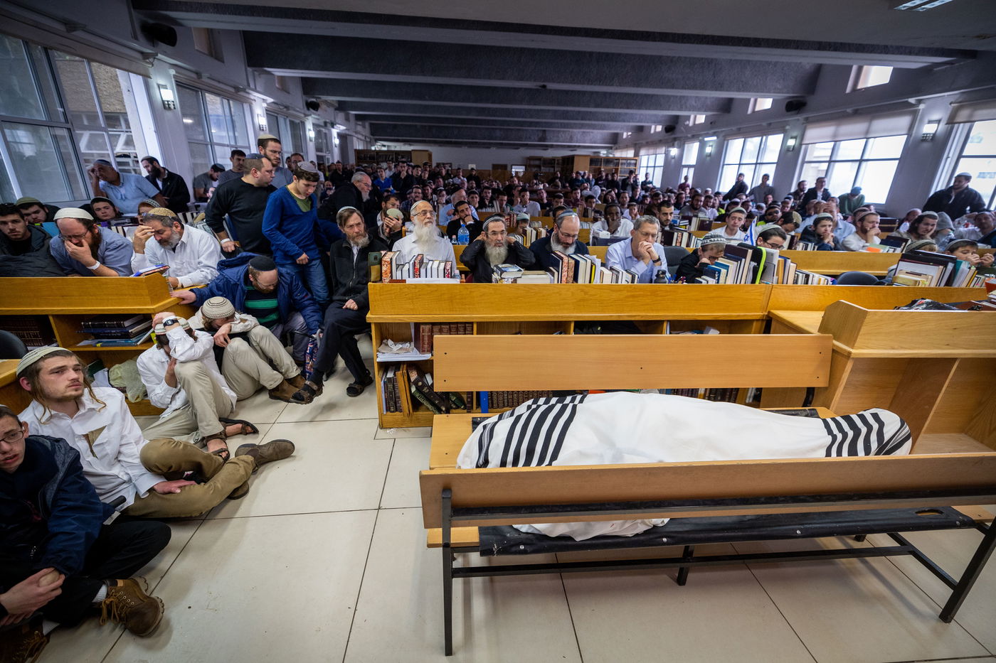 שידור חוזר • מסע הלוויה של זקן רבני הציונות הדתית הרב חיים דרוקמן זצ"ל