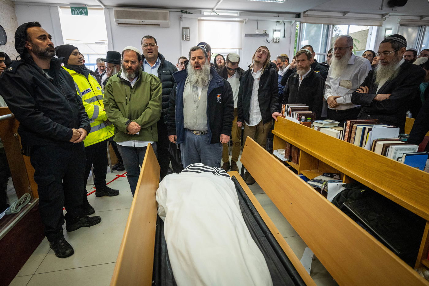 שידור חוזר • מסע הלוויה של זקן רבני הציונות הדתית הרב חיים דרוקמן זצ"ל