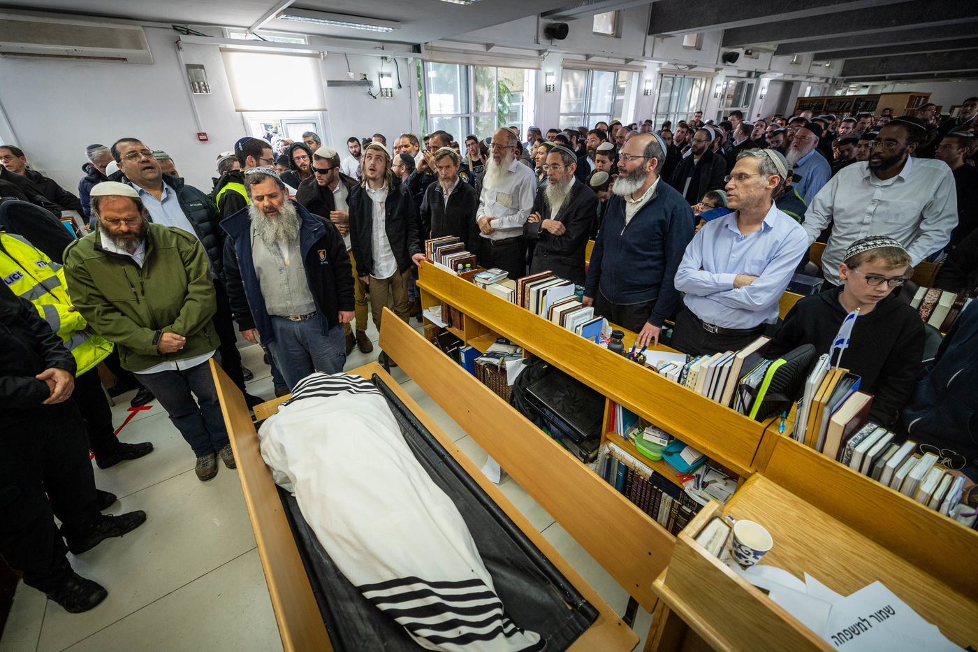 שידור חוזר • מסע הלוויה של זקן רבני הציונות הדתית הרב חיים דרוקמן זצ"ל