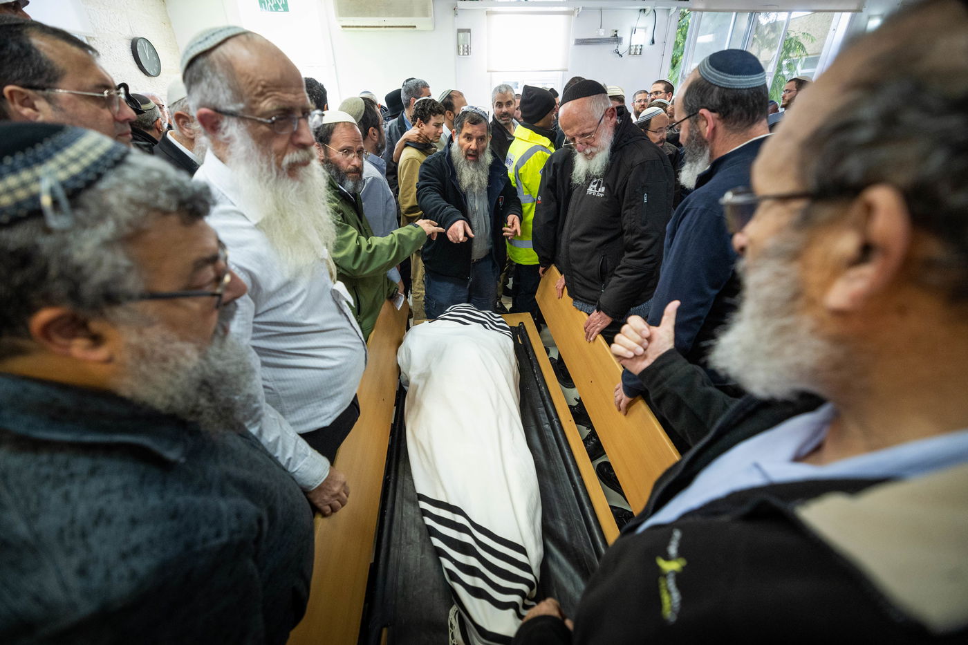 שידור חוזר • מסע הלוויה של זקן רבני הציונות הדתית הרב חיים דרוקמן זצ"ל