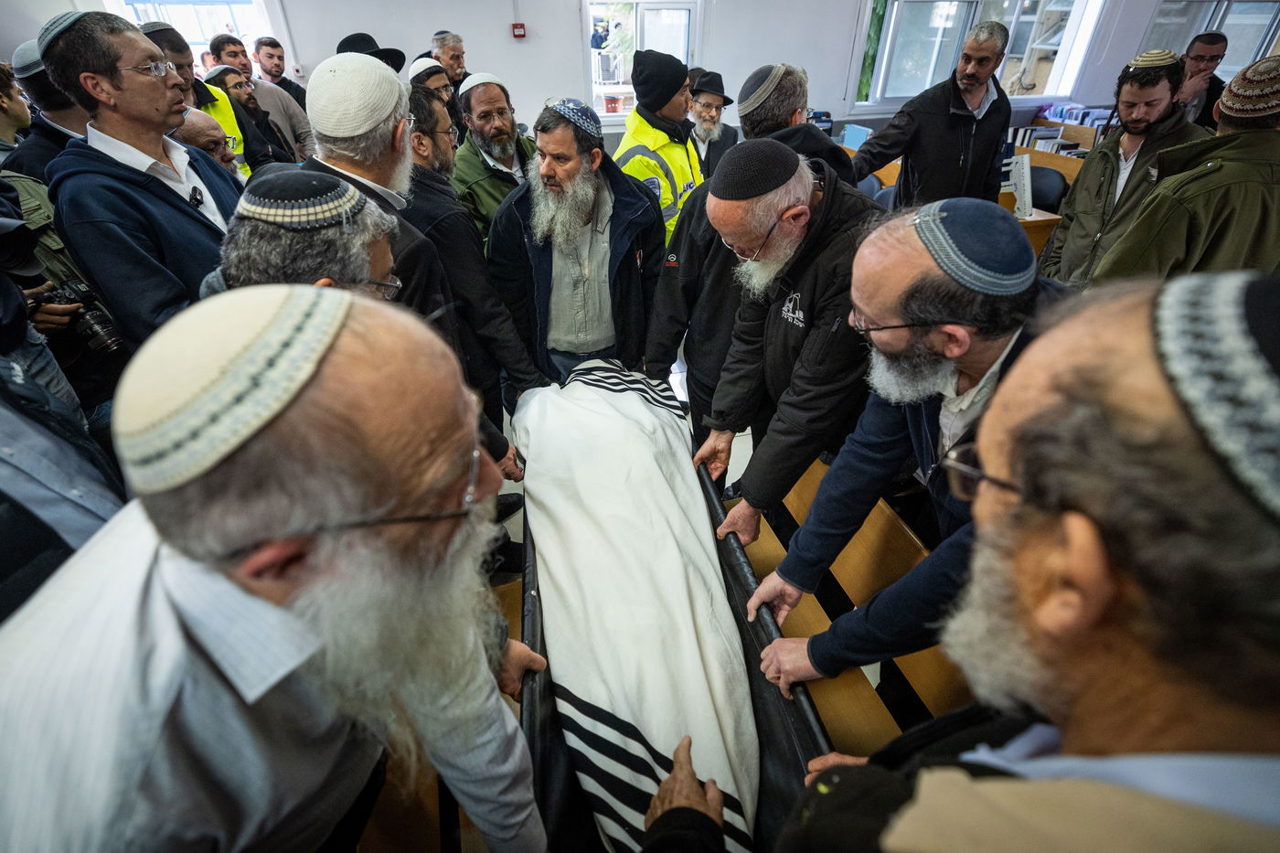 שידור חוזר • מסע הלוויה של זקן רבני הציונות הדתית הרב חיים דרוקמן זצ"ל