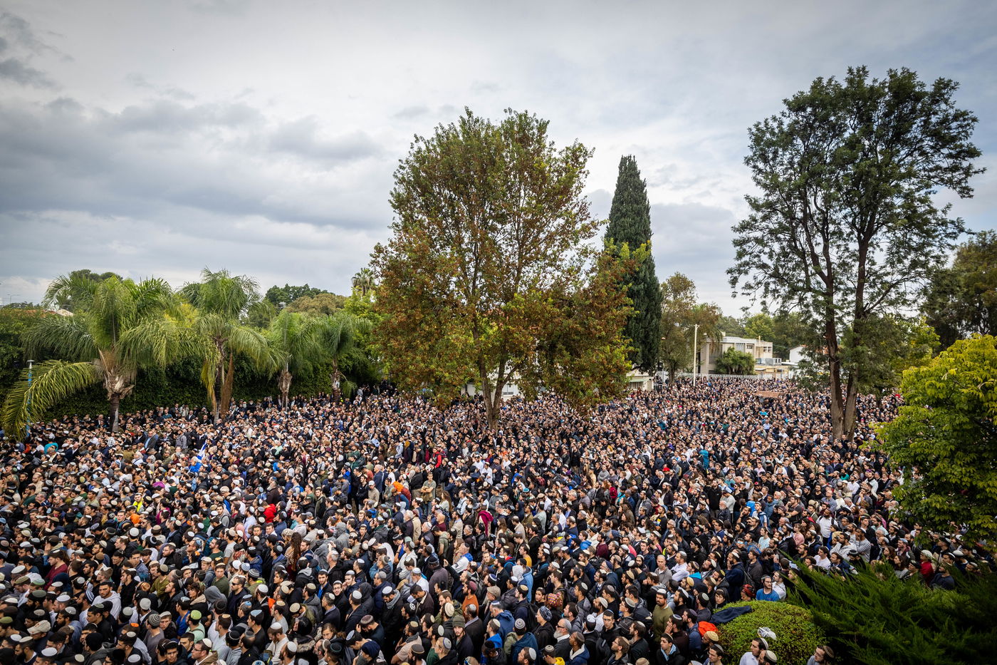 שידור חוזר • מסע הלוויה של זקן רבני הציונות הדתית הרב חיים דרוקמן זצ"ל