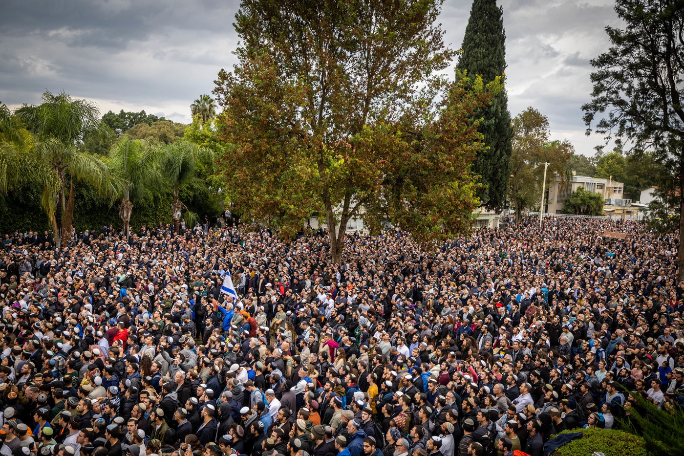 שידור חוזר • מסע הלוויה של זקן רבני הציונות הדתית הרב חיים דרוקמן זצ"ל