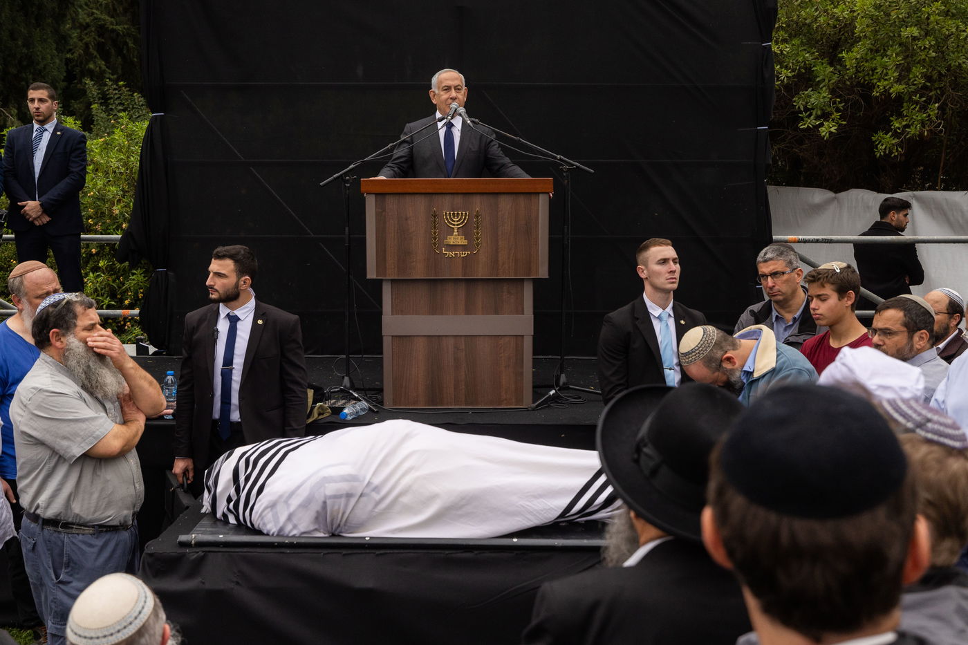 שידור חוזר • מסע הלוויה של זקן רבני הציונות הדתית הרב חיים דרוקמן זצ"ל