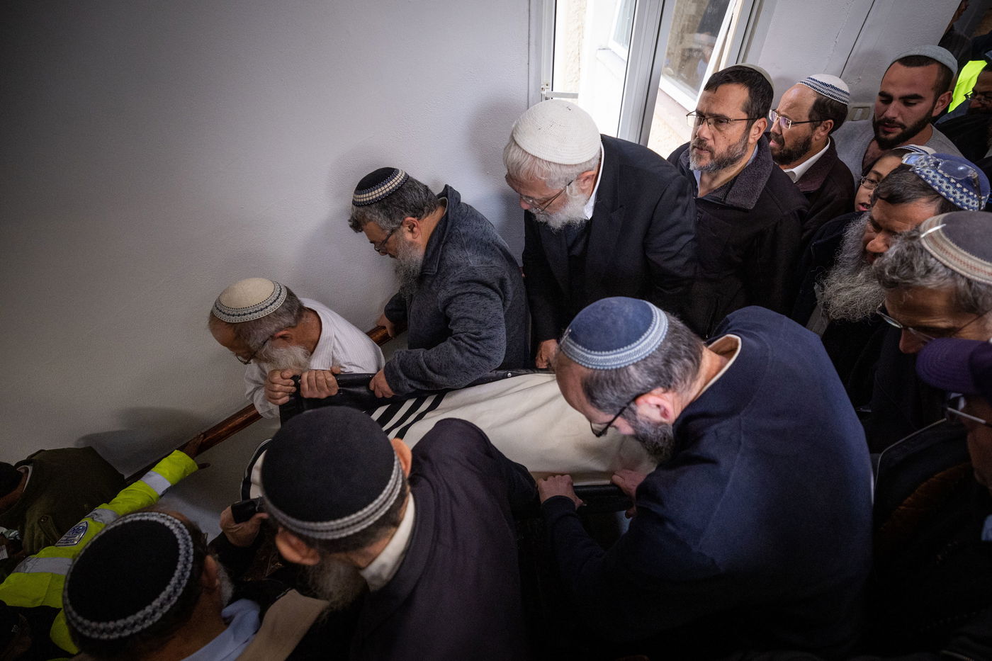 שידור חוזר • מסע הלוויה של זקן רבני הציונות הדתית הרב חיים דרוקמן זצ"ל