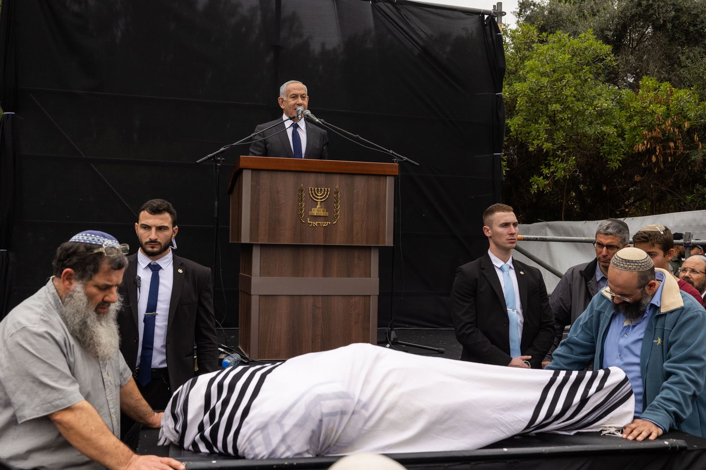 שידור חוזר • מסע הלוויה של זקן רבני הציונות הדתית הרב חיים דרוקמן זצ"ל