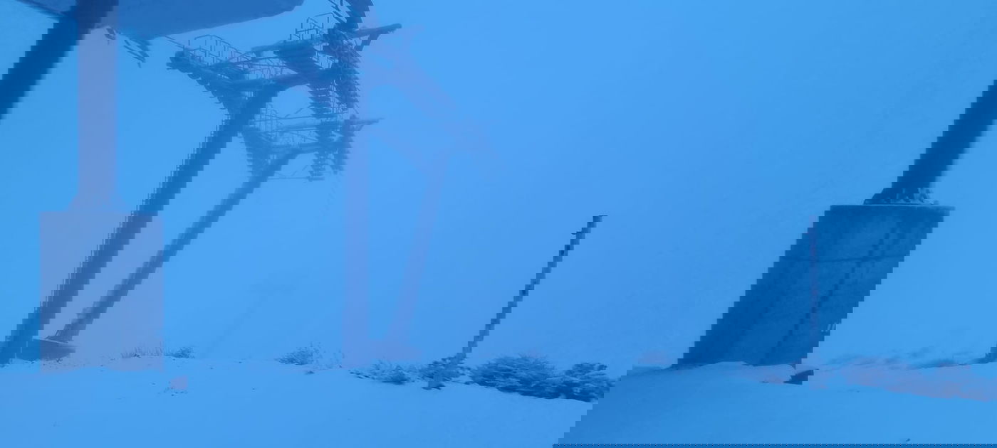 תיעוד מרהיב: שלג ראשון יורד ומכסה בלבן את הרי החרמון