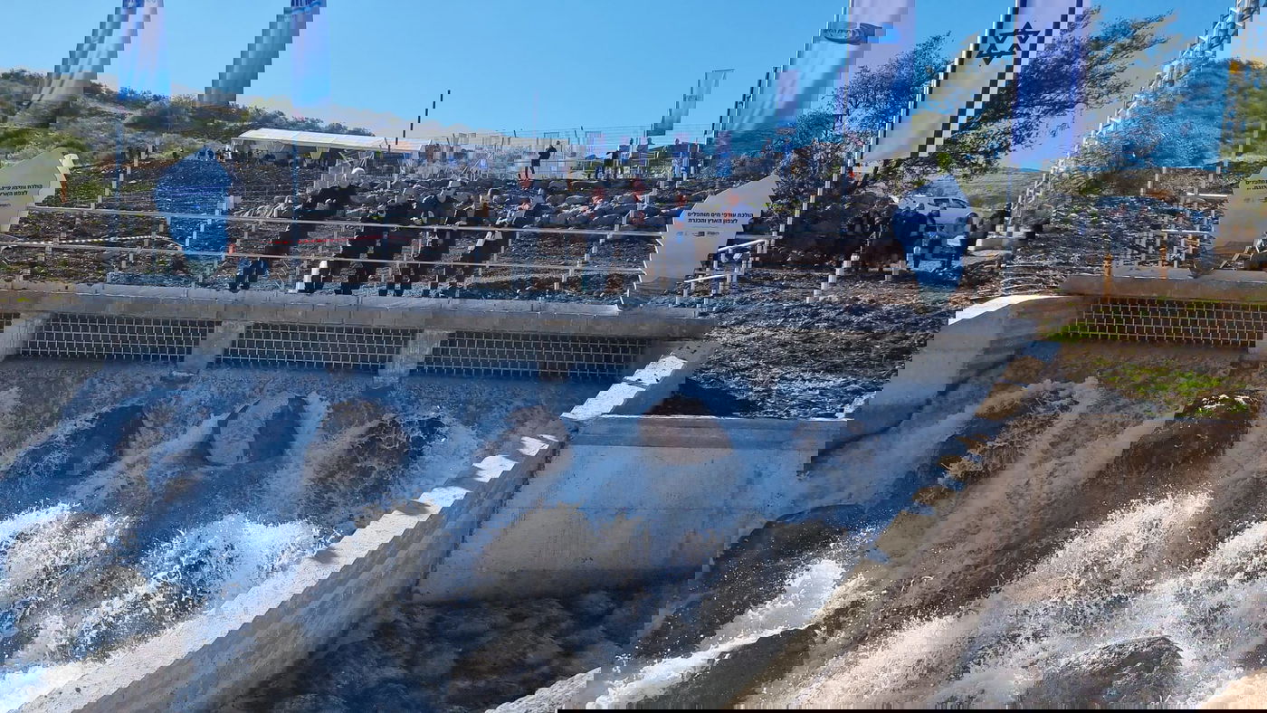 לראשונה בישראל: מים מותפלים מהים התיכון לכנרת