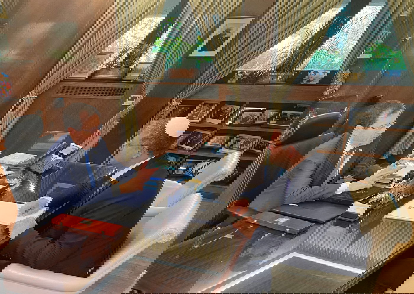 הרצוג ובן גביר בפגישתם